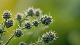 緑の草の芽 / クローズアップのフリー素材・写真・画像